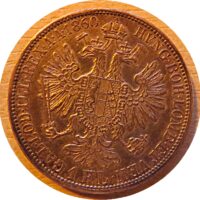 1 Florin 1860 - Silbermünze Österreich