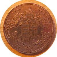 1 Florin 1868 Austria Ungarn - Silbermünze Österreich-Ungarn