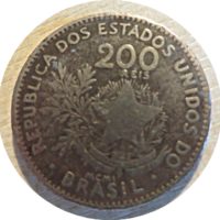 200 Reis 1901 Brasilien