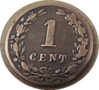 1 Cent 1881 Niederlande