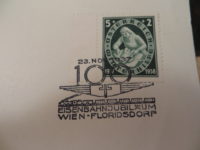 5+2 Groschen Österreich Winterhilfe Stempel 23. Nov 1937