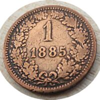 1 Kreuzer 1885