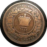 one cent 1861 Nova Scotia