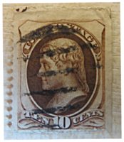 10 Cents Jefferson 1875