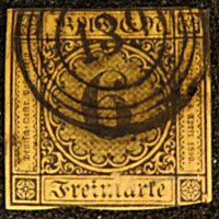 6 Kreuzer 1851 Baden