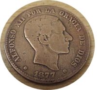 10 Centimos 1877