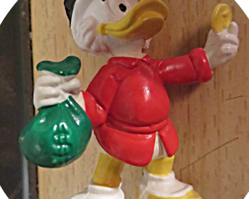 Dagobert Duck Glueckstaler Bully - Scrooge McDuck / Uncle Scrooge