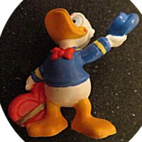 Donald Duck mit Herz Bullyland handpainted