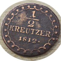 halber Kreuzer 1812