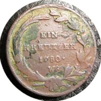 1 Kreutzer 1780 W