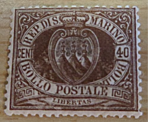 40 Centesimi San Marino 1892