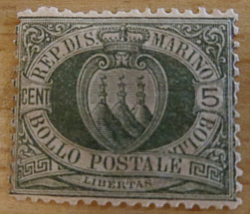 5 Centesimi San Marino 1892