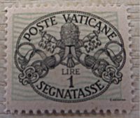 Portomarken Vatican / segnatasse Vaticano / postage due  Vatican