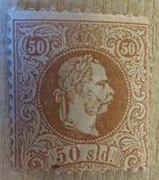 Levante Briefmarken Österreich - Soldi Kaiserkopf im Kreis 1867