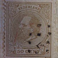 50 cent king Williams Holland 1872/1888