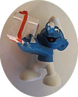 Geschenke Schlumpf 1975 Schleich Schtroumpf Farceur