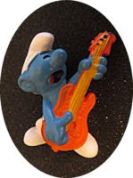 Gitarren Schlumpf Schleich Beatschlumpf