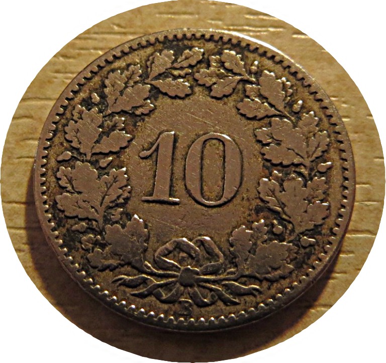 10 Rappen 1879 Schweiz – SAMMLERCLUB / COLLECTORS CLUB / VINTAGE CLUB ...