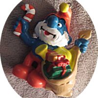 Papa Schlumpf Weihnachten 1981 Schleich