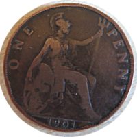 1 Penny 1901 Großbritannien