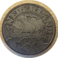 25 Cent 1941  Holland Münzen Niederland