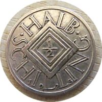 halber Schilling 1925 Silbermünze Österreich 1. Republik
