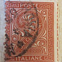 ZIffernzeichnung Italien 1863 2 Centesimi Bruno rosso 1863  1 Centesimo verde oliva
