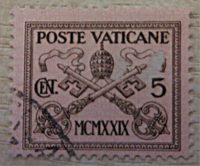 Vatikan Briefmarken 1929