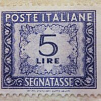Portomarken Italien 1955 - segnatasse poste italiana 1955