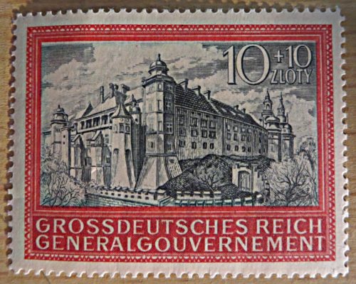 10+10 Zloty Grossdeutsches Reich Generalgouvernement Briefmarken Deutschland