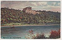 Walhalla bei Regensburg 1923 Postkarte Deutschland