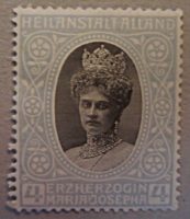 4 Heller Reklamemarke / Propaganda Marke Erzherzogin Maria Josepha - Cinderella stamps of Austria