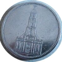 5 Reichsmark 1934  Garnisonskirche ohne Datum - Silbermünze Deutschland