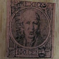 Hidalgo 1868 6 centesimo Mexico stamps