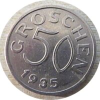 50 Groschen 1935 Österreich