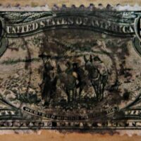 western mining prospector - US-stamps 1898 - 50 Cents