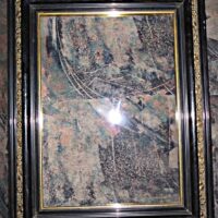 Vintage Bilderrahmen 1894 verglast